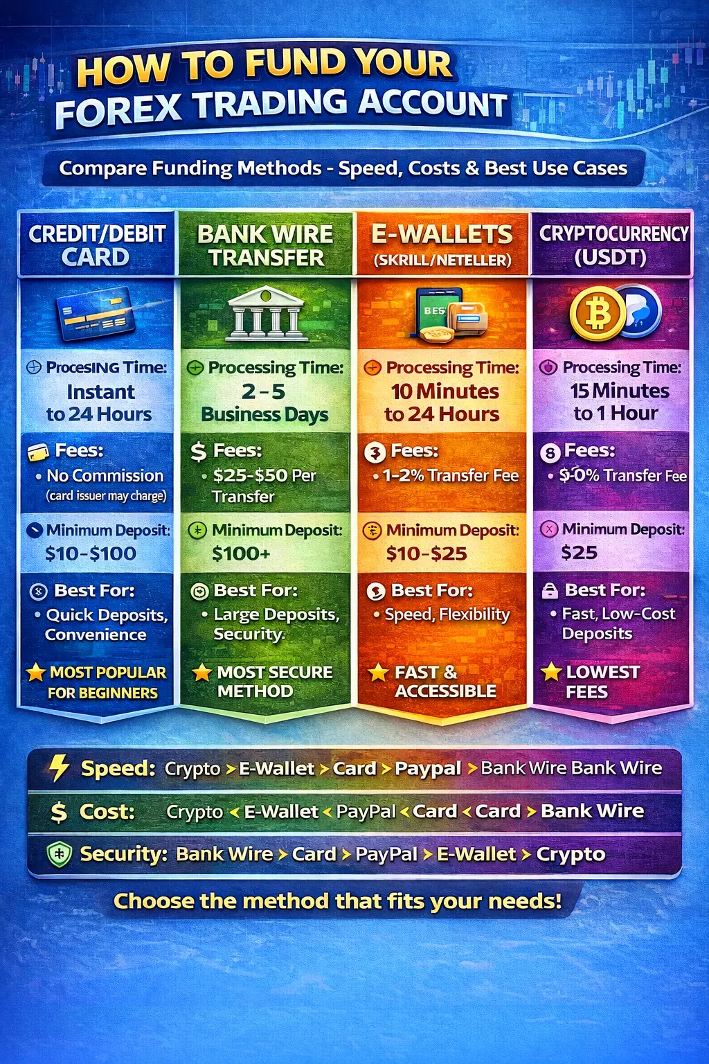 How to Fund Your Forex Trading Account